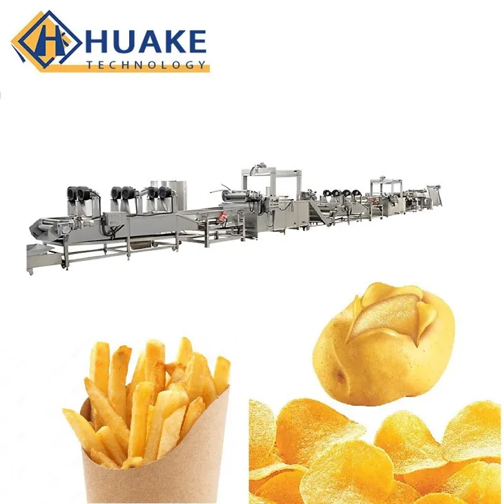 commercial potato french fries making machine